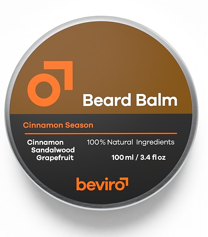 Beard Balm - Beviro Beard Balm Cinnamon Season — photo N1