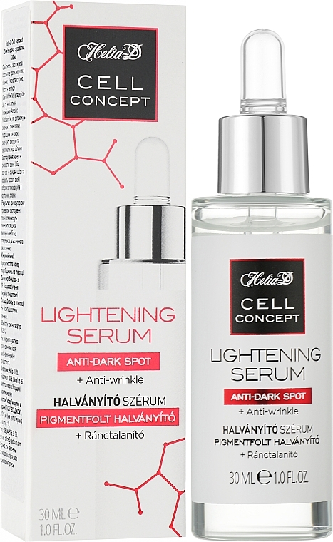 Anti-Aging Brightening Serum 65+ - Helia-D Cell Concept Lightening Serum — photo N9