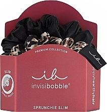 Hair Spiral - Invisibobble Sprunchie Slim Premium Leo Is The New Black — photo N1