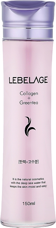 Collagen and Green Tea Extract Toner - Lebelage Collagen+Green Tea Moisture Skin — photo N1