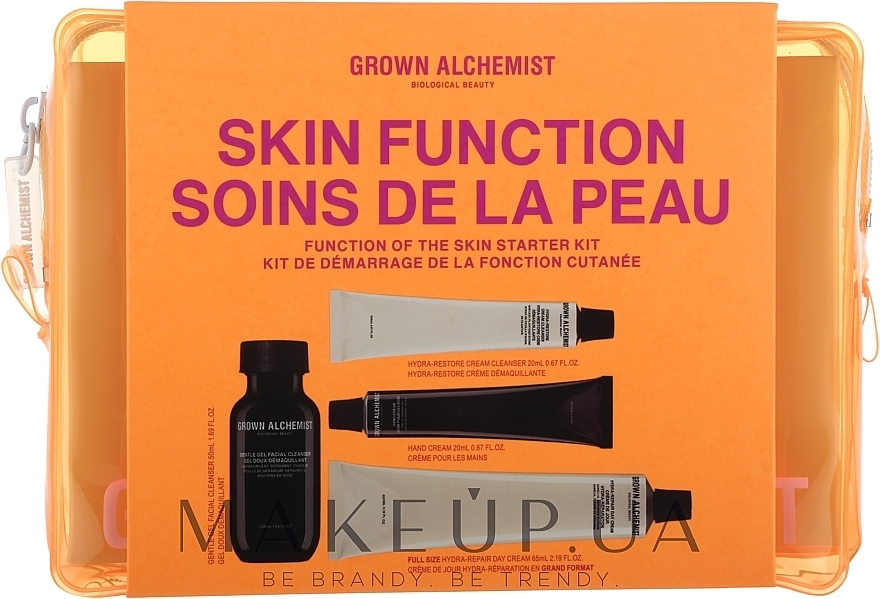 セット - Grown Alchemist Skin Function (cr/clean/20ml + f/cr/65ml + f/gel/50ml + h/cr/20ml) — photo N1