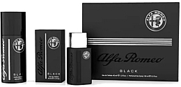 Fragrances, Perfumes, Cosmetics Alfa Romeo Black - Set (edt/40 ml + deo/150 ml)