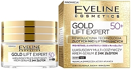 Fragrances, Perfumes, Cosmetics Multi-Nourishing Cream 50+ - Eveline Cosmetics Gold Lift Expert