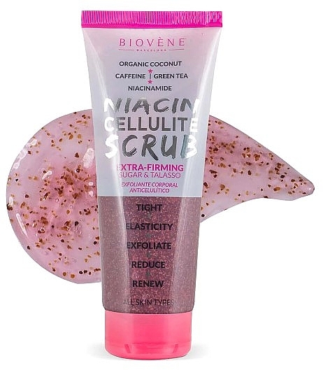 Anti-Cellulite Body Scrub - Biovene Niacin Cellulite Extra-Firming Scrub — photo N1