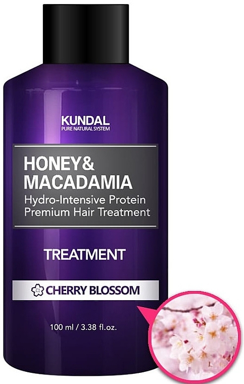 Hair Conditioner "Cherry Blossom" - Kundal Honey & Macadamia Treatment Cherry Blossom — photo N1