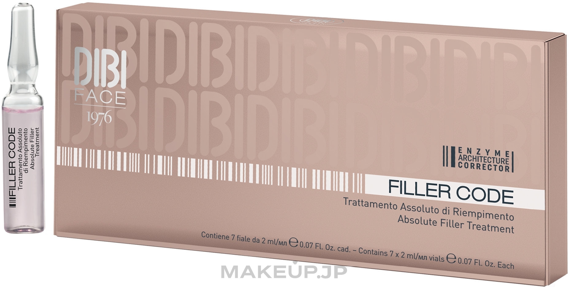 Wrinkle Filler Serum Concentrate - DIBI Milano Filler Code Absolute Filler Treatment — photo 7 x 2 ml
