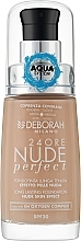 Fragrances, Perfumes, Cosmetics Foundation - Deborah 24Ore Nude Perfect Aqua System Foundation SPF20