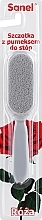 Fragrances, Perfumes, Cosmetics Foot Brush with Pumice, grey - Sanel Roza