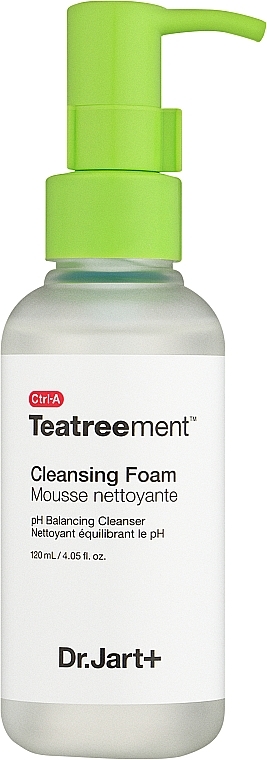 Tea Tree Extract Cleansing Foam - Dr. Jart+ Ctrl-A Teatreement Cleansing Foam — photo N5