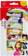 Fragrances, Perfumes, Cosmetics Kids Toothbrush "7 Fruits" - Edel+White 7 Fruchtli Set (toothpaste/7x9.4ml)