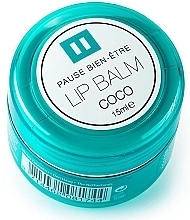 Fragrances, Perfumes, Cosmetics Lip Balm "Coconut" - Mades Cosmetics Pause Bien-Etre Lip Balm Coco