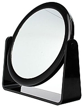 Fragrances, Perfumes, Cosmetics Double-Sided Mirror, 85055, black - Top Choice
