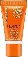 Face Sunscreen - Lancaster Sun Beauty SPF30 (sample) — photo N1