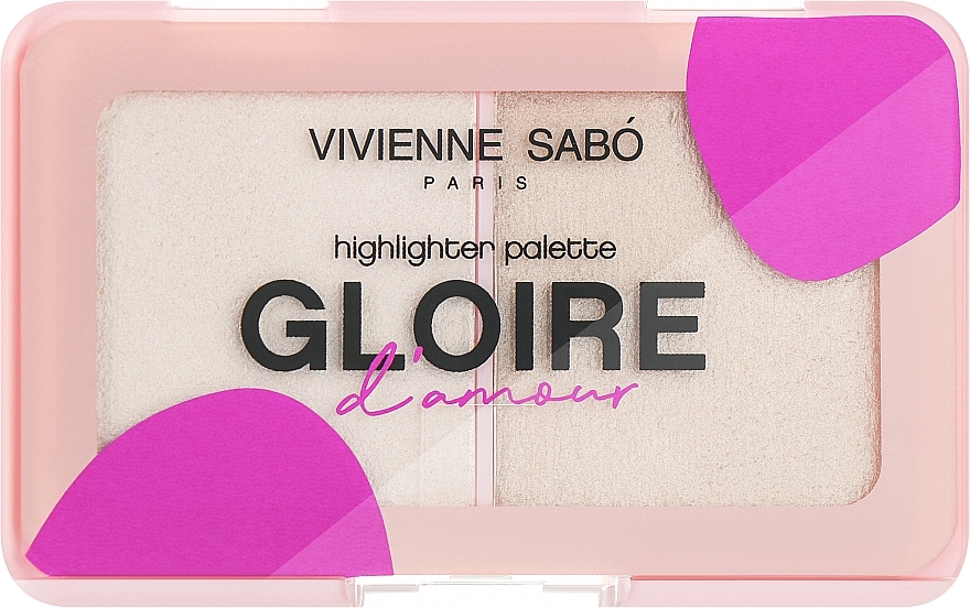 Mini Highlighter Palette - Vivienne Sabo Gloire d’Amour — photo N2