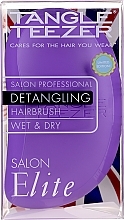 Hair Brush - Tangle Teezer Salon Elite Purple&Yellow — photo N5