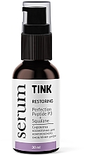 Repairing Face Serum with Peptides - Tink Perfection Peptide P3 + Squalane Restoring Serum — photo N3