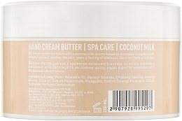 Fragrances, Perfumes, Cosmetics Nourishing Hand Butter - NUB Spa Care Hand Cream Butter Coconut Milk