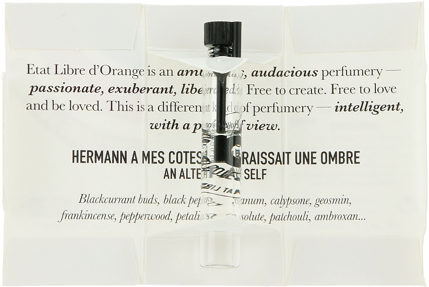 Etat Libre d'Orange Hermann A Mes Cotes Me Paraissait Une Ombre - Eau de Parfum (sample) — photo N49