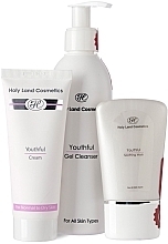 Fragrances, Perfumes, Cosmetics Dry Skin Set - Holy Land Cosmetics Youthful Set Dry Skin (cleans/240ml + mask/50ml + crm/70ml)