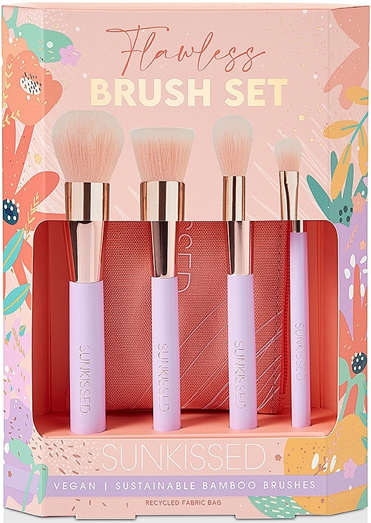 Makeup Brush Set - Sunkissed Flawless Brush Set — photo N2