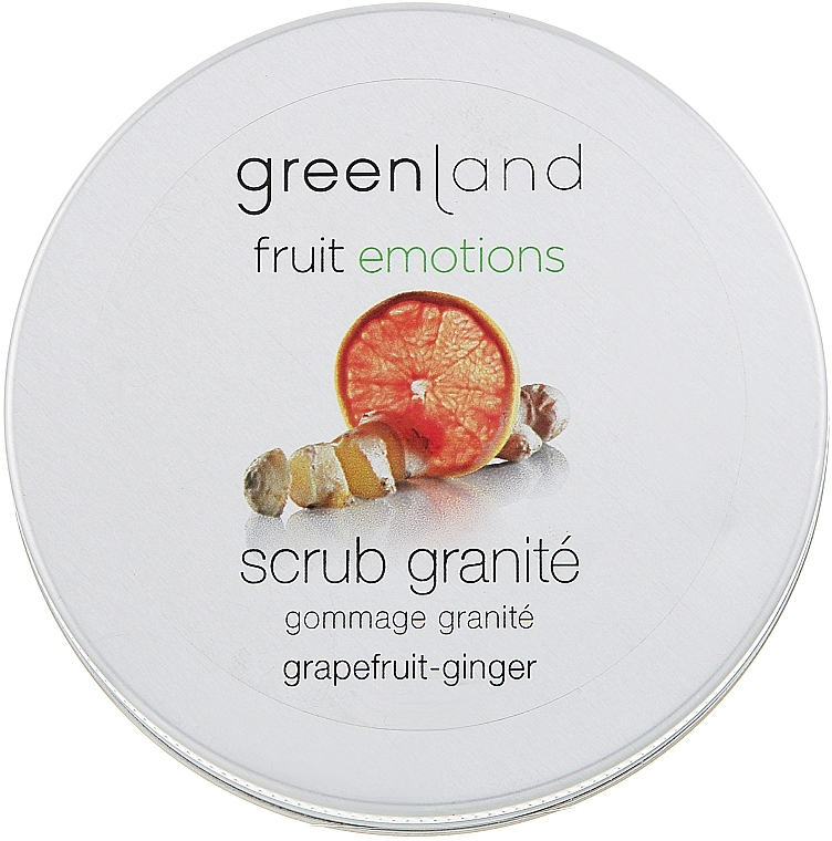 Grapefruit & Ginger Body Scrub - Greenland Scrub Granite — photo N1