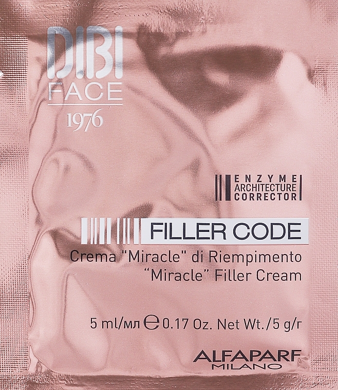 GIFT! Facial Filler Cream 'Miracle' - DIBI Milano Filler Code Miracle Filler Cream (sample) — photo N1