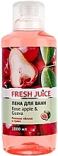 Fragrances, Perfumes, Cosmetics Bubble Bath "Rose Apple and Guava" - Fresh Juice Rose Apple and Guava