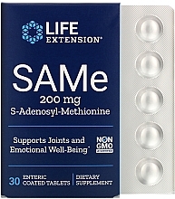 Fragrances, Perfumes, Cosmetics S-Adenosyl-Methionine Dietary Supplement, 200mg - Life Extension SAMe