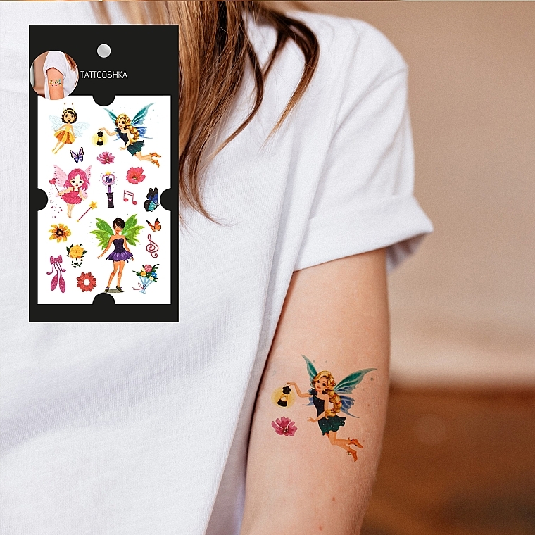 Temporary Tattoos "Little Fairies" - Tattooshka — photo N4