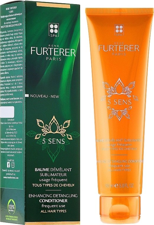 Hair Conditioner - Rene Furterer 5 Sens Enhancing Detangling Conditioner — photo N1