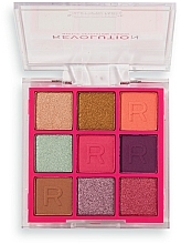 Eyeshadow Palette - Makeup Revolution Neon Heat Eyeshadow Palette Tropic Pink — photo N3