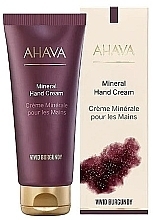 Fragrances, Perfumes, Cosmetics Mineral Hand Cream - Ahava Vivid Burgundy Mineral Hand Cream Vivid Burgundy (sample)