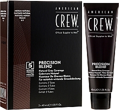 Grey Hair Coverage System - American Crew Precision Blend Shades — photo N1