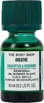 Eucalyptus & Rosemary Aromatic Oil 'Free Breathing' - The Body Shop Breathe Renewing Oil — photo N1