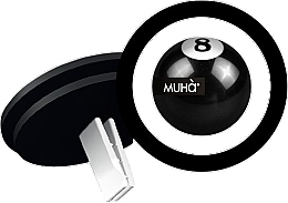 Fragrances, Perfumes, Cosmetics Car Air Freshener - Muha Car Symbol Palla 8 Nero Legni Orientali