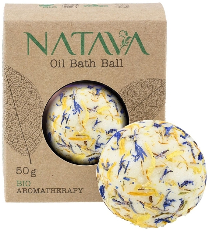 Oil Bath Ball 'Wild Flowers' - Natava Oil Bath Ball Wild Flowers — photo N1
