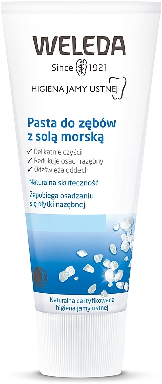 Toothpaste with Mineral Salt - Weleda Sole-Zahncreme — photo N1