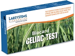 Fragrances, Perfumes, Cosmetics Gluten Intolerance & Celiac Disease Test - Labsystems Diagnostics Biocard Celiac Test Kit