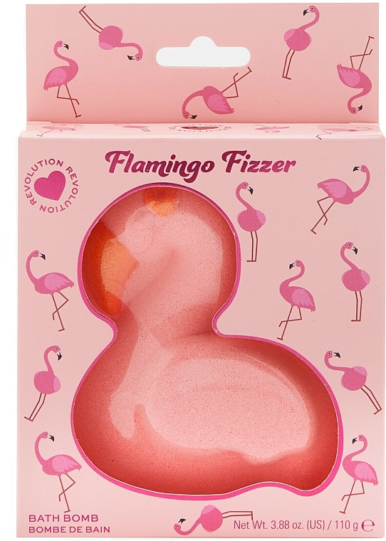 Flamingo Bath Bomb - I Heart Revolution Flamingo Bath Fizzer — photo N6