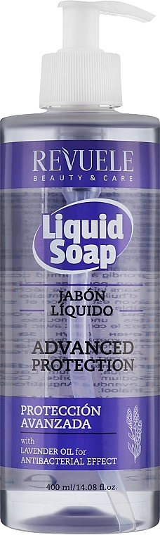 Lavender Liquid Soap - Revuele Liquid Soap Advanced Protection Lavender — photo N1