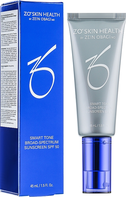 Sunscreen - Zein Obagi Zo Skin Health Smart Tone SPF50 — photo N2