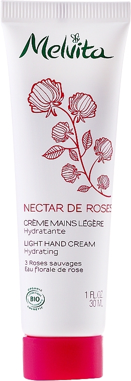 Light Hand Cream - Melvita Nectar De Rose Light Hand Cream — photo N1