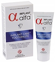 Fragrances, Perfumes, Cosmetics Implant Care Toothpaste - Alfa Implant Care Toothpaste