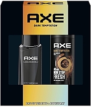 Fragrances, Perfumes, Cosmetics Axe Dark Temptation Set - Set (edt/75 ml + deo/150 ml)