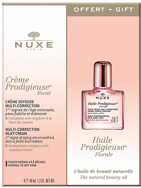 Set - Nuxe Prodigieuse Gift Set (dry/oil/10ml + cr/40ml) — photo N1