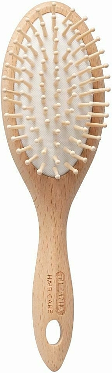 Wooden Massage Hair Brush, 22.5 cm - Titania — photo N1