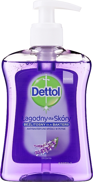 Antibacterial Liquid Soap "Grape and Lavender Extract" - Dettol  — photo N6