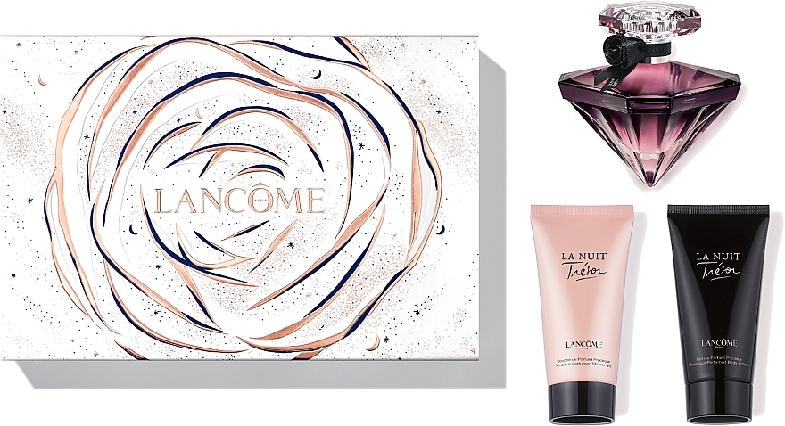 Lancome La Nuit Tresor - Set (edp/30ml + b/lot/50ml + sh/gel/50ml) — photo N1