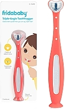 Fragrances, Perfumes, Cosmetics 3D Kids Toothbrush for with V-Shaped Head, pink - Frida Baby Triple-Angle Toothhugger