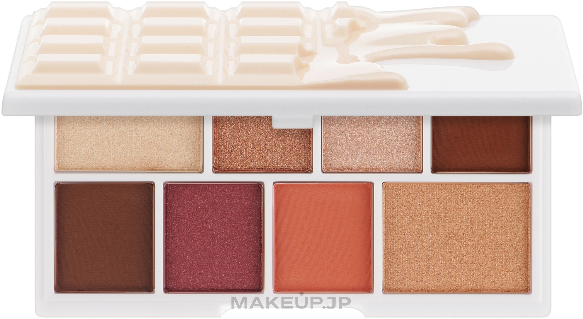 Eyeshadow Palette - I Heart Revolution Eyeshadow Mini Chocolate Palette Nudes — photo 10.2 g